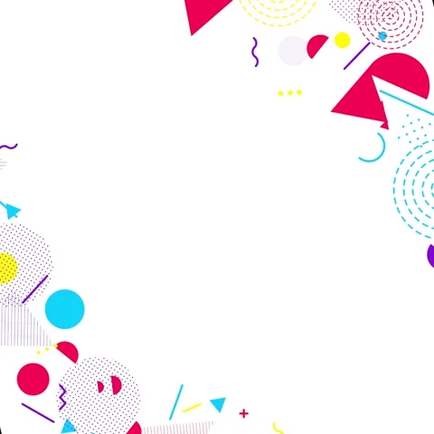 Geometric loop video Stock Footage 292983927