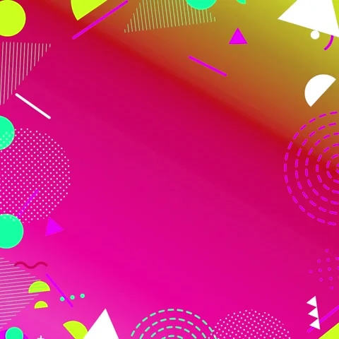 Geometric loop video Stock Footage 292983975