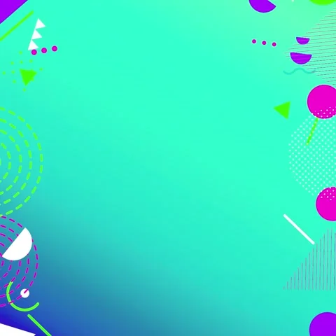 Geometric loop video Stock Footage 292984143