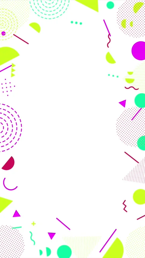 Geometric loop video Stock Footage 292984307