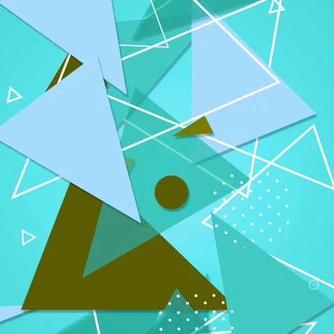 Geometric loop video Video stock 292985021