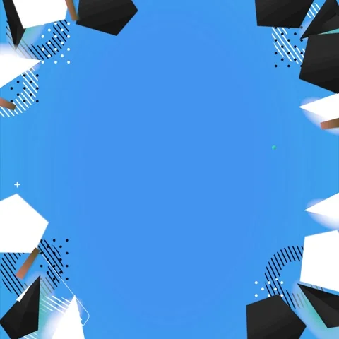 Geometric loop video Stock Footage 292985894