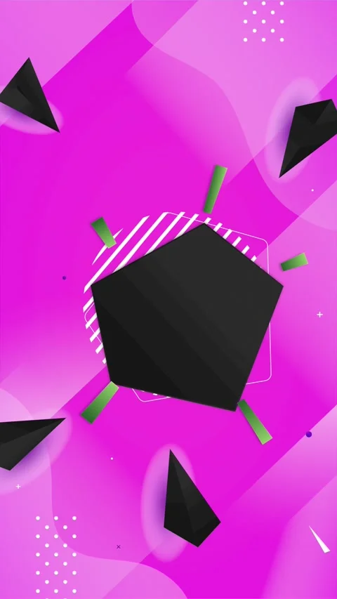 Geometric loop video Video stock 292985973