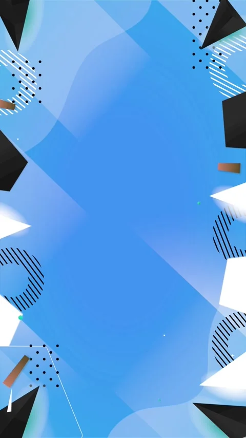 Geometric loop video Stock Footage 292986104