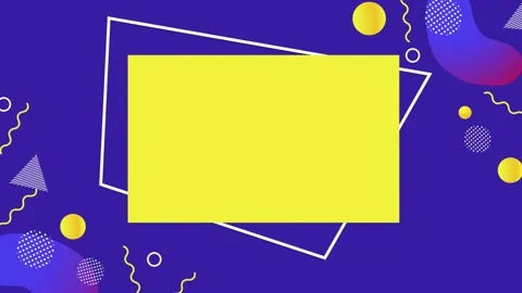 Geometric loop video Stock Footage 293550517