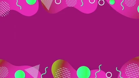 Geometric loop video Stock Footage 293550621