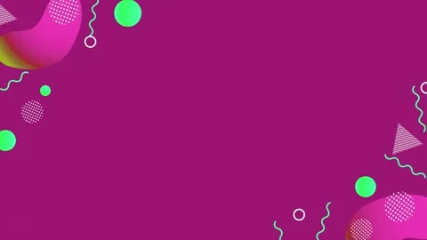 Geometric loop video Stock Footage 293550672