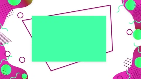 Geometric loop video Stock Footage 293550732