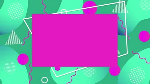 Geometric loop video Stock Footage 293550845