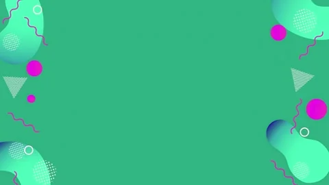 Geometric loop video Stock Footage 293550881