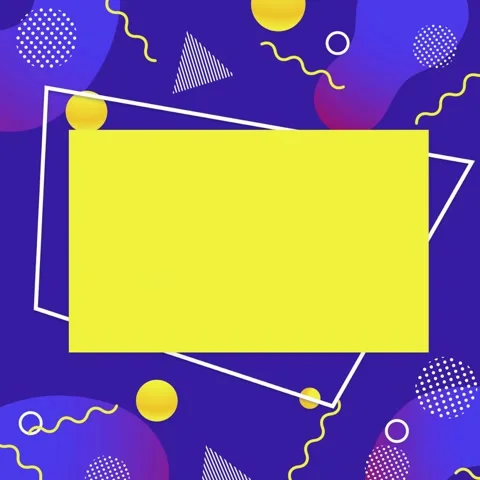 Geometric loop video Stock Footage 293550954