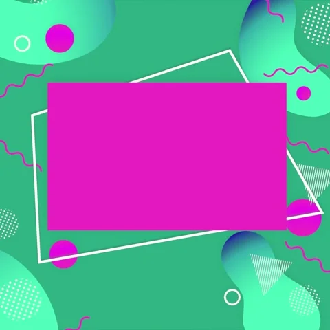 Geometric loop video Stock Footage 293551318