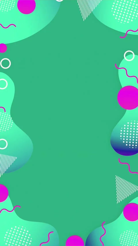 Geometric loop video Stock Footage 293551803