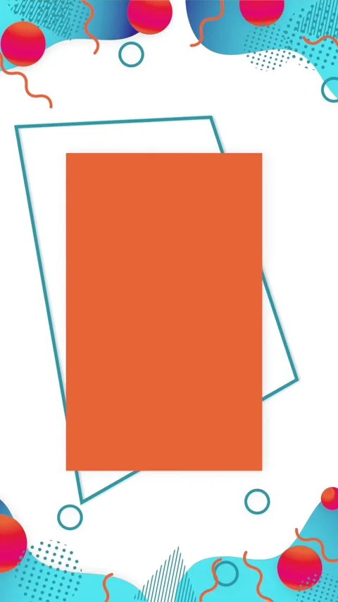 Geometric loop video Stock Footage 293551835