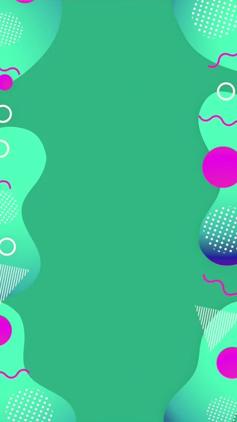 Geometric loop video Stock Footage 293551851