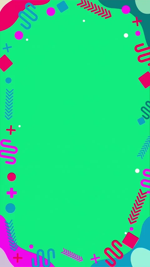 Geometric loop video Video stock 294877429