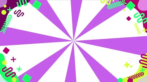 Geometric loop video Stock Footage 294877685