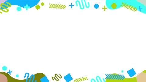 Geometric loop video Stock Footage 294877788