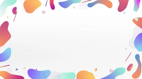 Geometric loop video Stock Footage 295242115