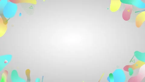 Geometric loop video Stock Footage 295242170