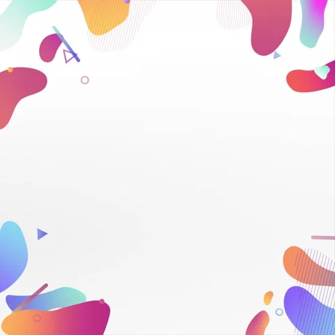 Geometric loop video Video stock 295242206