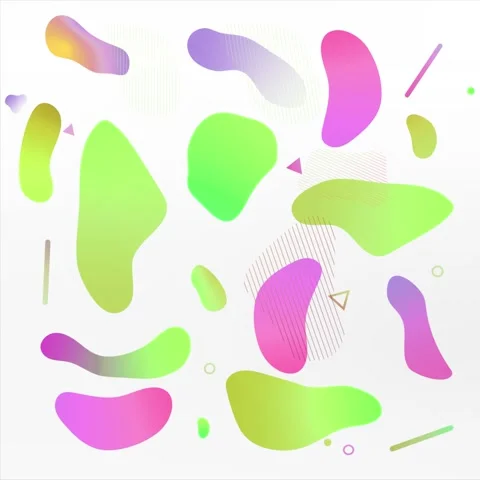 Geometric loop video Stock Footage 295242237