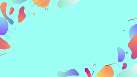 Geometric loop video Stock Footage 295242357