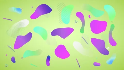 Geometric loop video Stock Footage 295242426