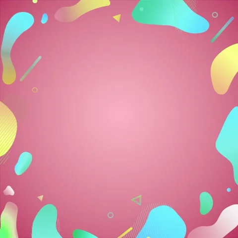 Geometric loop video Stock Footage 295242475