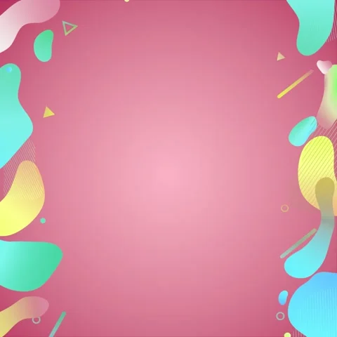 Geometric loop video Stock Footage 295242482