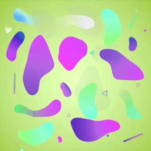 Geometric loop video Stock Footage 295242511