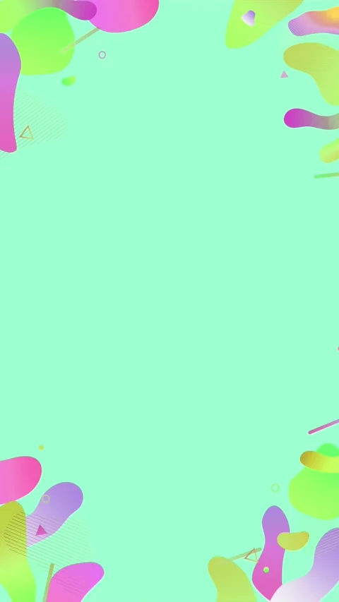 Geometric loop video Stock Footage 295242543