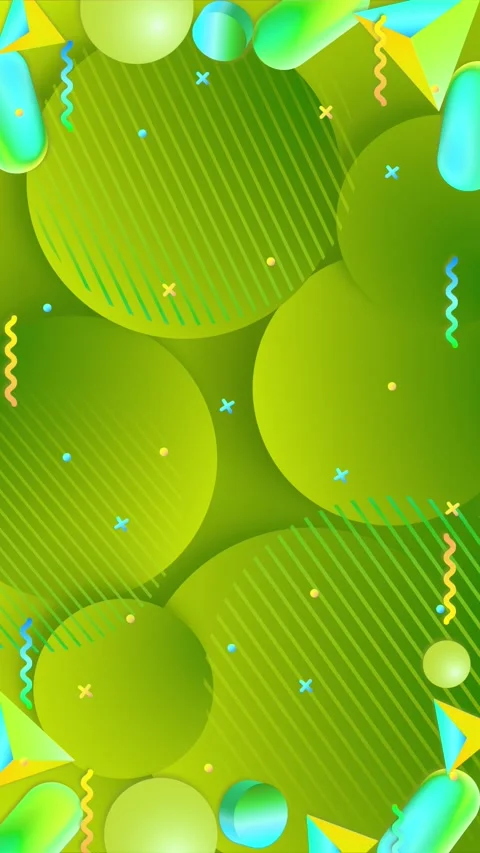 Geometric loop video Stock Footage 295243108