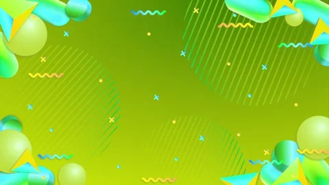 Geometric loop video Stock Footage 295410656