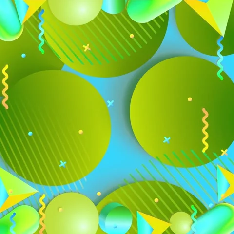 Geometric loop video Stock Footage 295410838