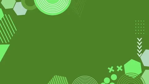 Geometric loop video Stock Footage 295412258