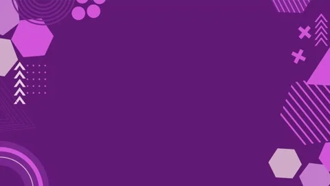 Geometric loop video Stock Footage 295412339