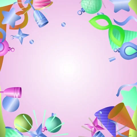 Geometric loop video Stock Footage 295413070