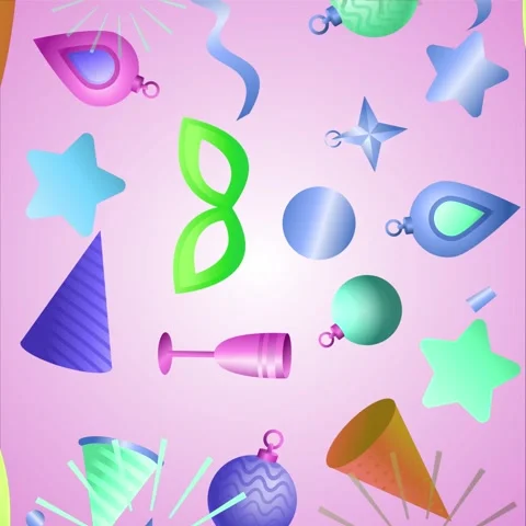 Geometric loop video Stock Footage 295413071