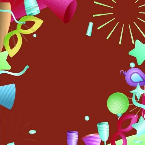 Geometric loop video Video stock 295413570