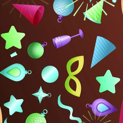 Geometric loop video Stock Footage 295413574