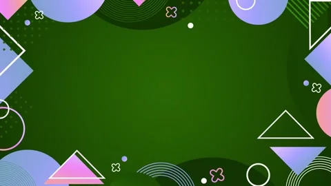 Geometric loop video Stock Footage 295742238