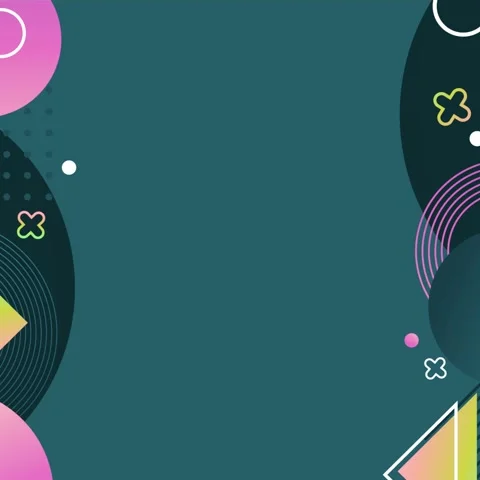 Geometric loop video Video stock 295742493