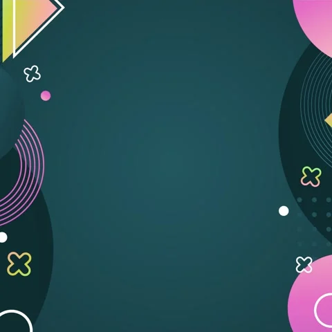 Geometric loop video Stock Footage 295742496