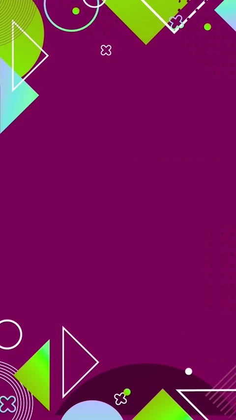 Geometric loop video Stock Footage 295742575