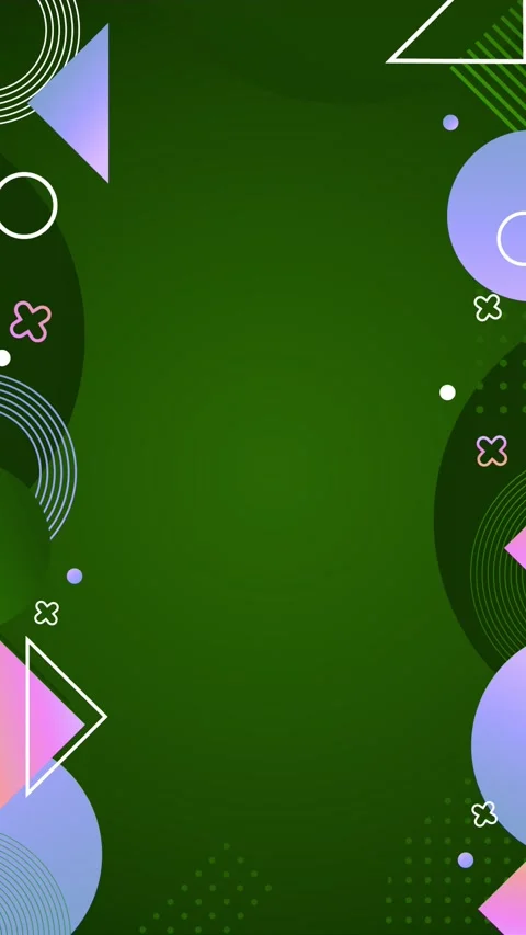 Geometric loop video Stock Footage 295742618