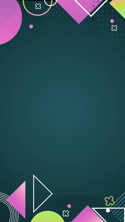 Geometric loop video Stock Footage 295742669