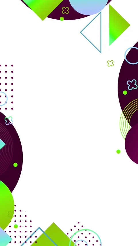 Geometric loop video Stock Footage 295743065