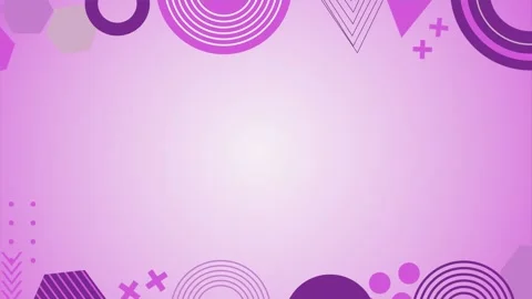 Geometric loop video Stock Footage 295744069