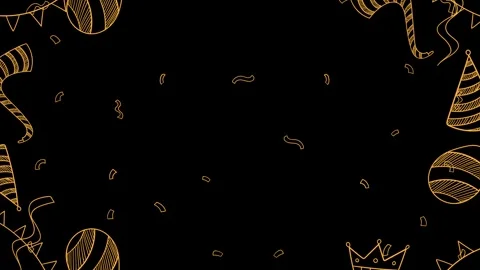 Geometric loop video Stock Footage 295744394